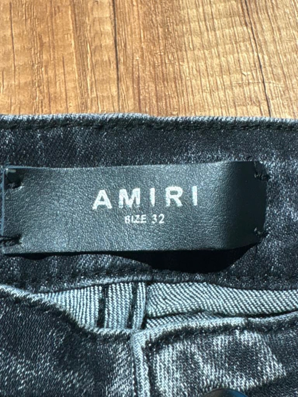 Amiri Mens Black Ripped Skinny Jeans Brand New Waist Size 30,32 - Picture 9 of 15